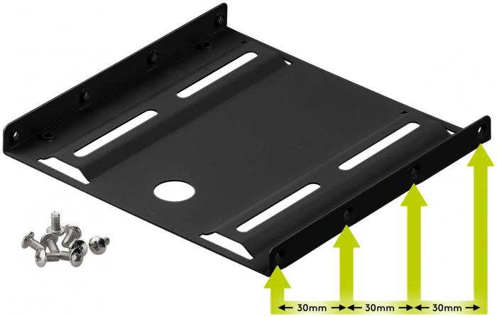 Mounting frame for 2.5