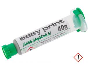 Soldering paste Sn/Cu/Ag 40g lead free @ electrokit