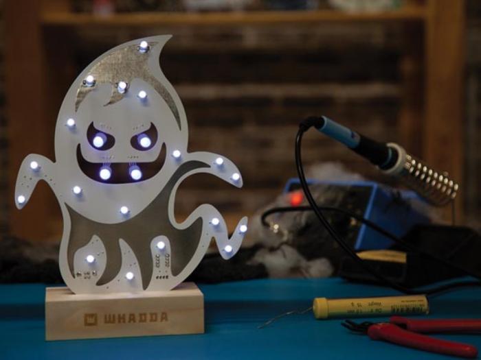 Halloween ghost XL - soldering kit @ electrokit (5 of 5)