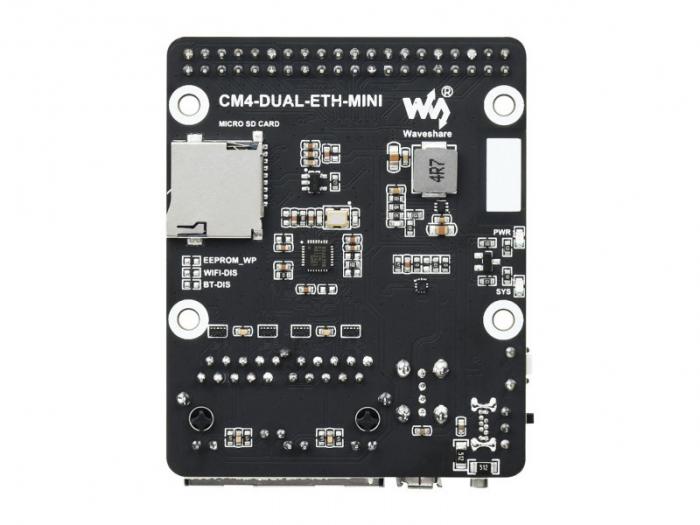 Dual Gigabit Ethernet adapter fr Compute Module 4 @ electrokit (4 av 7)