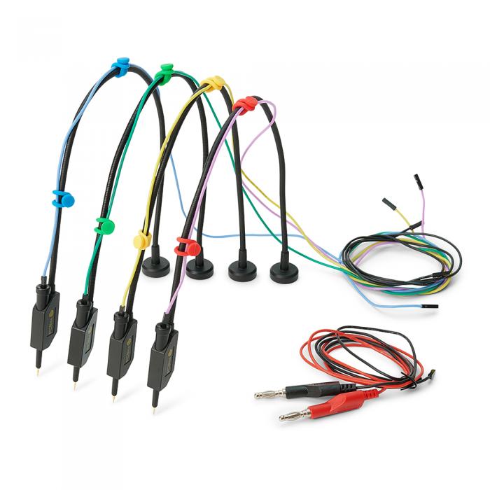 PCBite kit with 4x SQ10 probes and test wires @ electrokit (6 av 23)