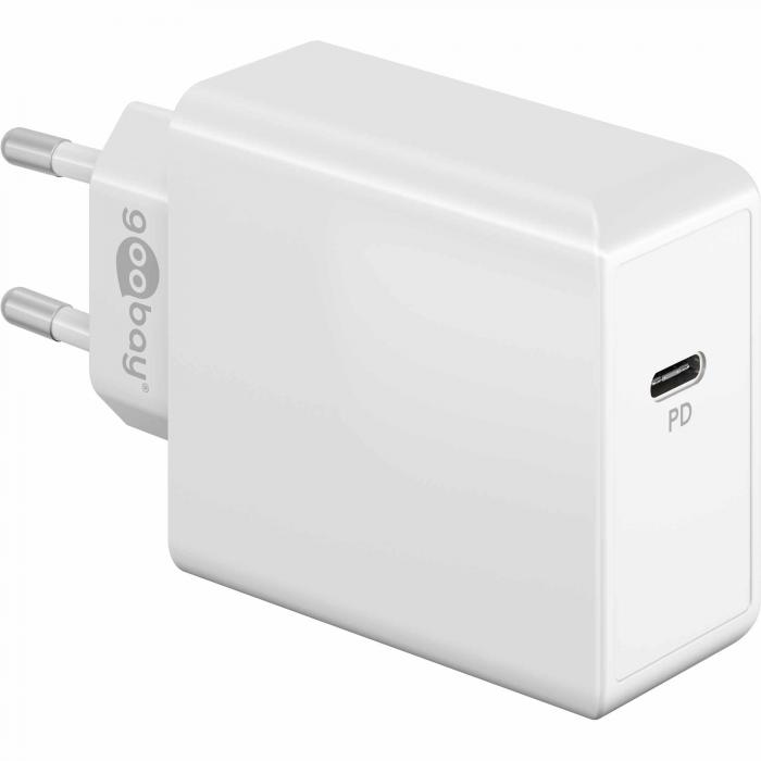 USB-C PD charger 65W white @ electrokit (1 of 4)