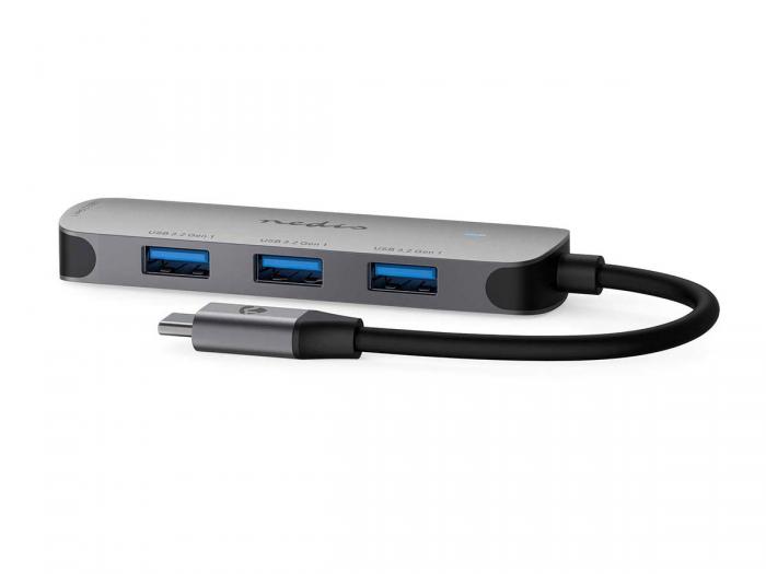 USB-C-hub med 4x USB-A 5 Gbps @ electrokit (6 av 6)