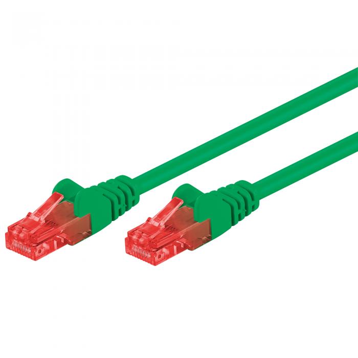UTP Cat6 patch cable 2m green CCA @ electrokit (1 of 1)