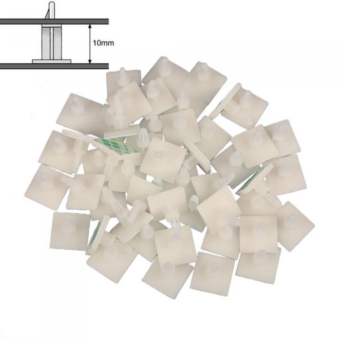 Adhesive PCB holder 10mm 50-pack @ electrokit (1 of 3)