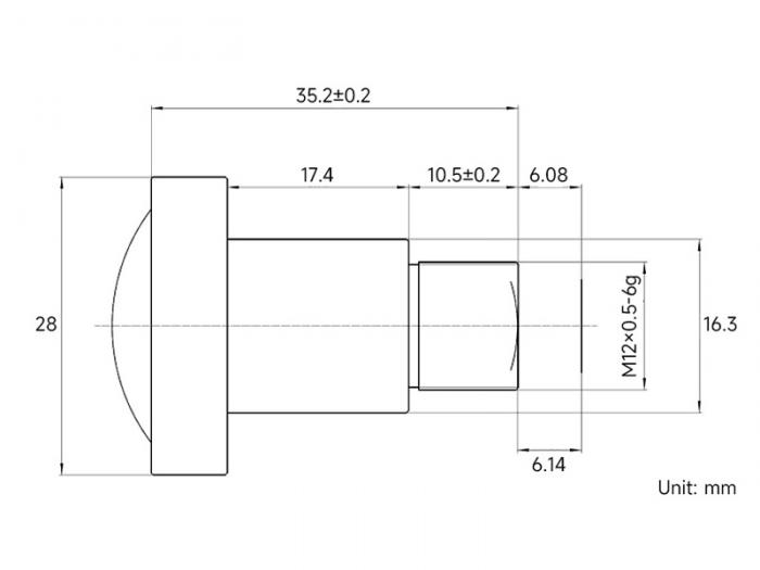 Lins fr Raspberry Pi HQ-kamera M12 - 3.2mm F2.0 @ electrokit (9 av 9)