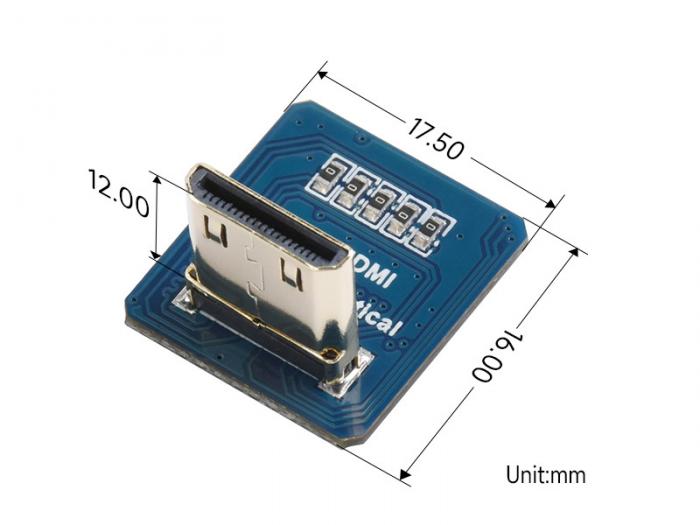 Mini HDMI- till FPC-adapter @ electrokit (6 av 6)