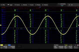 SDS-5000X-16LA 16-ch logic analyzer (sw) @ electrokit