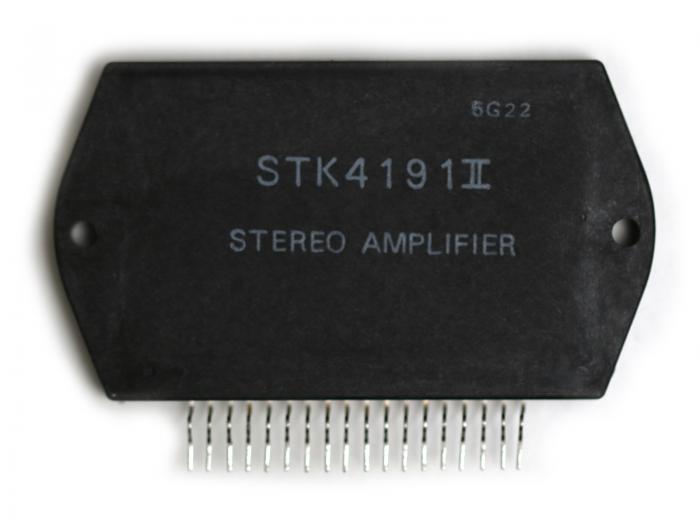 STK4191II Stereo Audio Amplifier 2x50W @ electrokit (1 of 1)