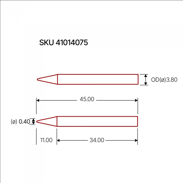 Ldspets S31 0.4mm rund @ electrokit (2 av 2)