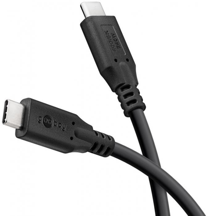 USB-C kabel USB 4.0 40Gbps 240W 1.0m @ electrokit (1 av 7)