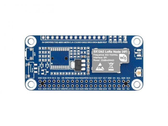 LoRaWAN 433MHz & GNSS HAT fr Raspberry Pi @ electrokit (3 av 7)