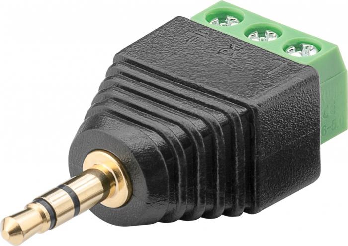 3.5mm male 3-pin terminal block @ electrokit (1 of 1)