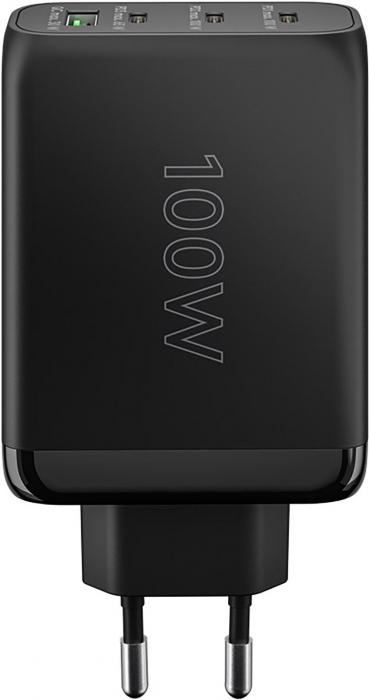 USB-C PD multiport GaN charger 100W black @ electrokit (3 of 4)