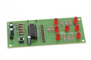 Electronic Dice - soldering kit @ electrokit