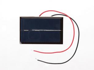 Polycrystalline solar cell 0.5V 800mA 0.4W @ electrokit