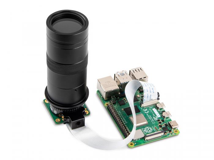 100x microscope lens for Raspberry Pi cameras with C/CS-mount @ electrokit (5 of 7)