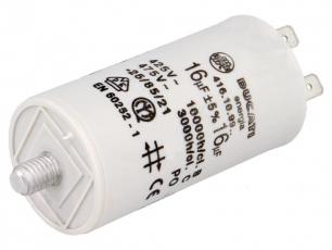 Motor capacitor 16uF 475VAC @ electrokit