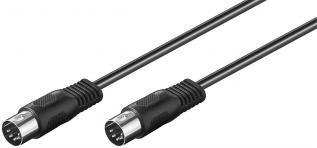 DIN-kabel MIDI eller audio 5-pol 1.5m @ electrokit