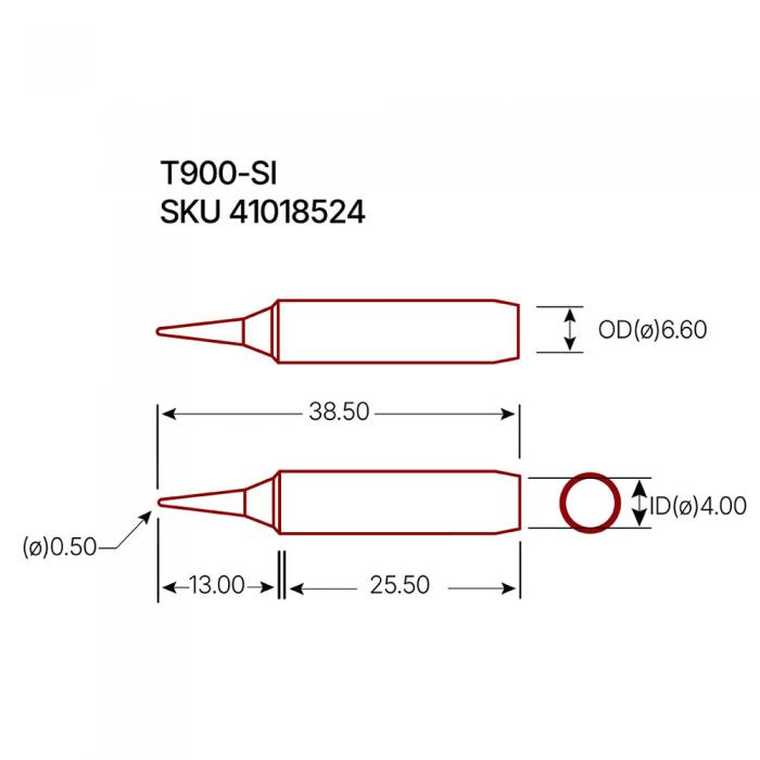 Solder tip T900-SI @ electrokit (2 of 2)