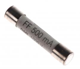 Multimetersäkring FF 500mA 1000V 6.3x32mm 3-pack @ electrokit