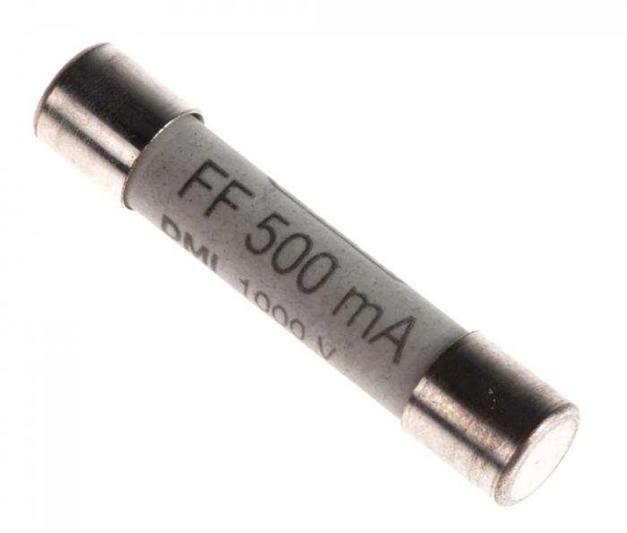 Multimeterskring FF 500mA 1000V 6.3x32mm 3-pack @ electrokit (1 av 1)