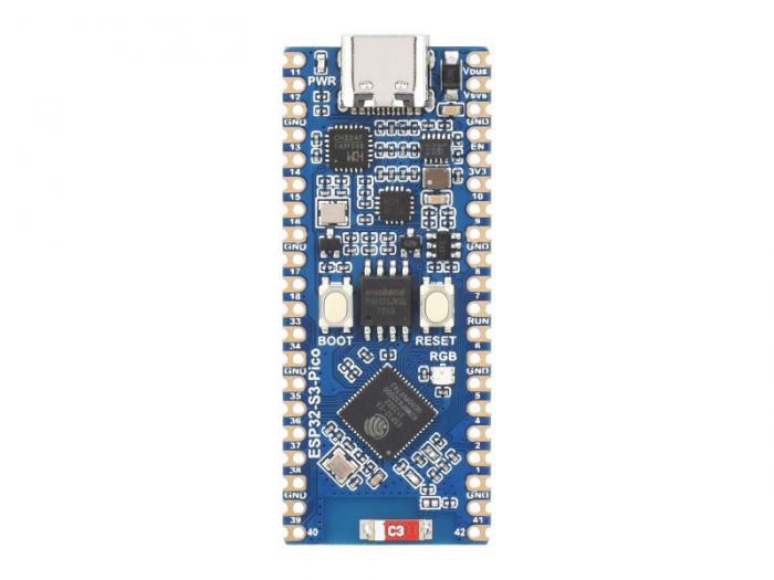 Utvecklingskort ESP32-S3 Pico-kompatibel @ electrokit (3 av 7)