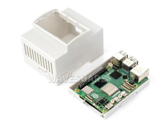 Inbyggnadslda fr Raspberry Pi 5 DIN-skena @ electrokit (4 av 7)