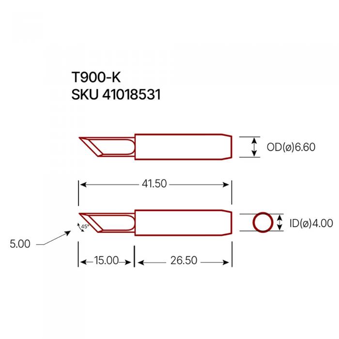 Ldspets T900-K @ electrokit (2 av 2)