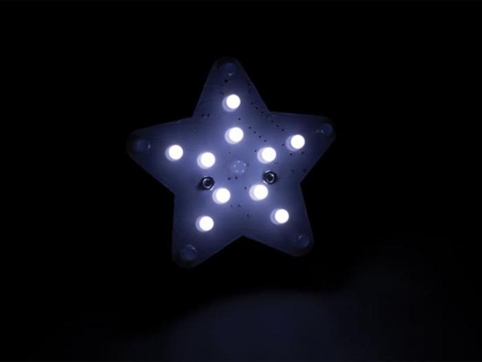 Blinking white LED star with effects @ electrokit (4 of 5)