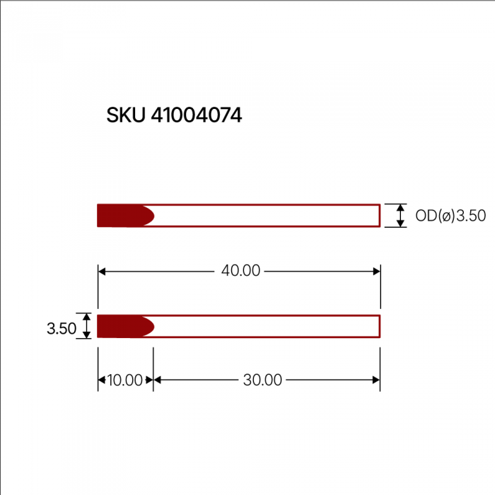 Ldspets S3 3.5mm mejsel - 3-pack @ electrokit (2 av 2)