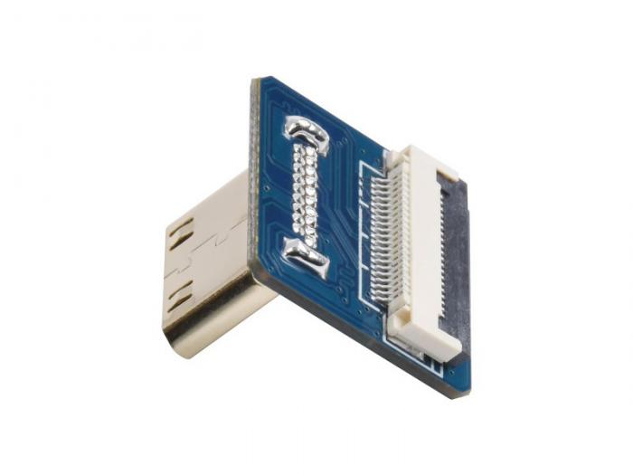 Mini HDMI- till FPC-adapter @ electrokit (2 av 6)