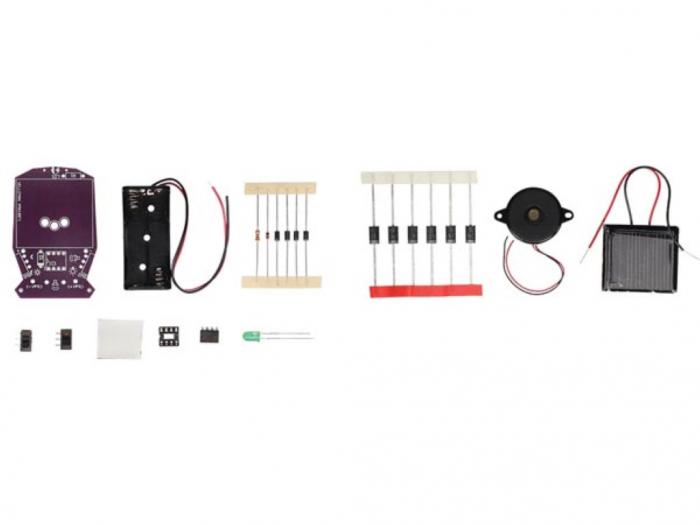 Elektronisk syrsa med solcell - byggsats @ electrokit (3 av 3)