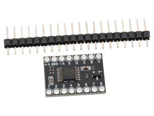 TMUX4051 analog multiplexer 8-ch breakout @ electrokit