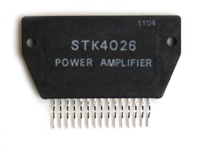 STK4026 Audio Amplifier 20-200W @ electrokit (1 av 1)