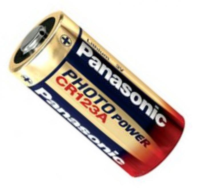 CR123A lithium battery 3V Panasonic @ electrokit (2 av 2)