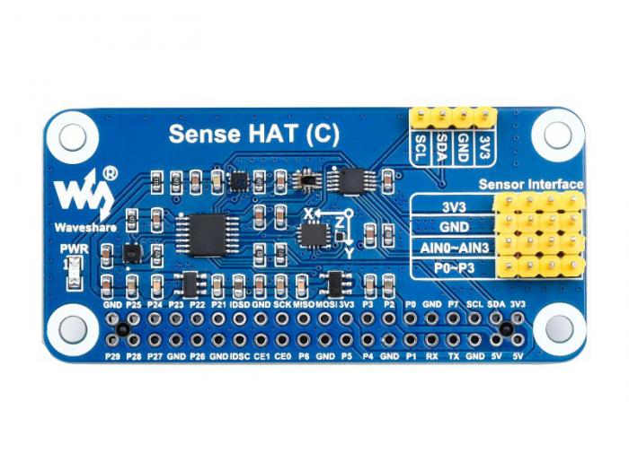 Sensor HAT fr Raspberry Pi @ electrokit (2 av 7)