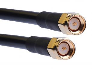 Cable SMA male to SMA male RG-223 1.25m 6GHz Tekbox @ electrokit