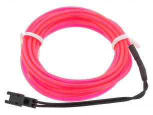 EL-wire 2.5m - pink @ electrokit