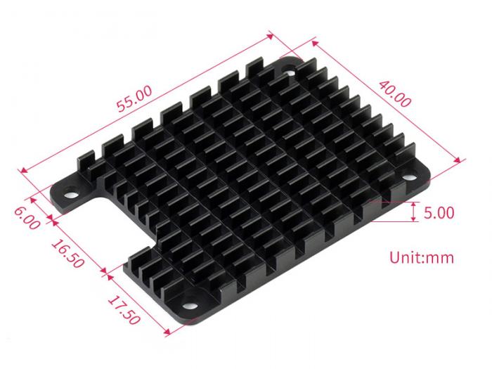 Kylflns fr Compute Module 4 @ electrokit (9 av 9)