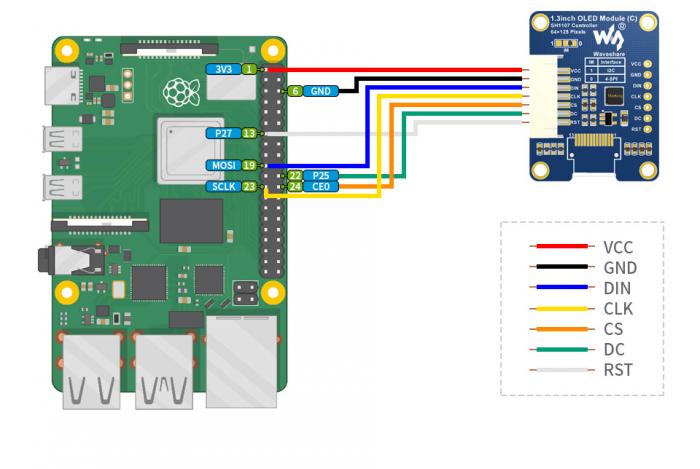 LCD OLED 1.3