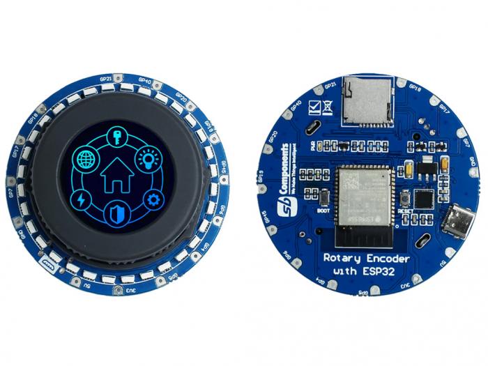 Rotary ESP32 - Enkoder med 1.28