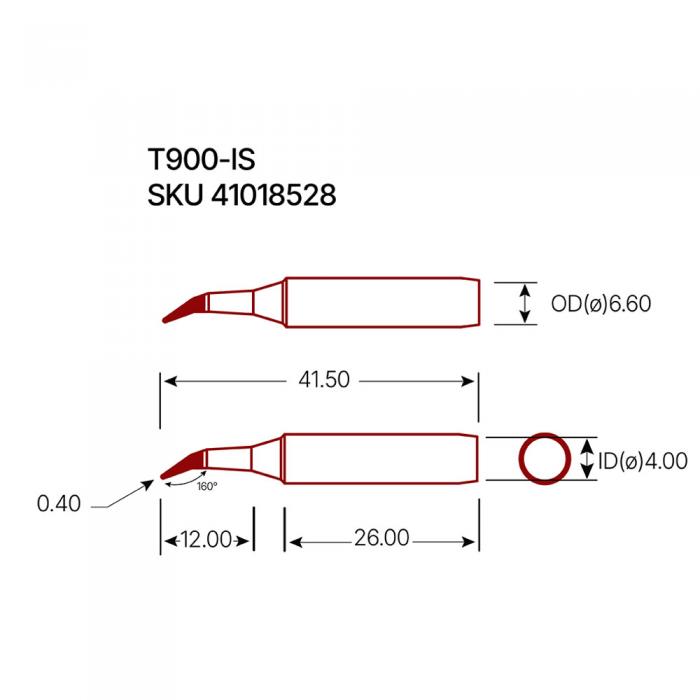 Solder tip T900-IS @ electrokit (2 of 2)