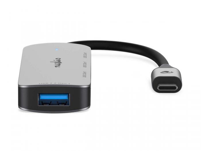 USB-C-hub med 4x USB-A 5 Gbps @ electrokit (3 av 6)