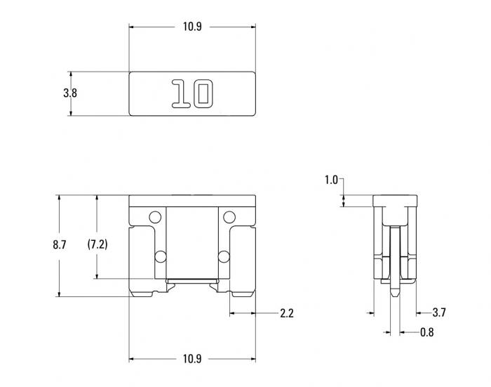 Flatskring-sortiment MICRO ATM-LP 10 st @ electrokit (2 av 2)