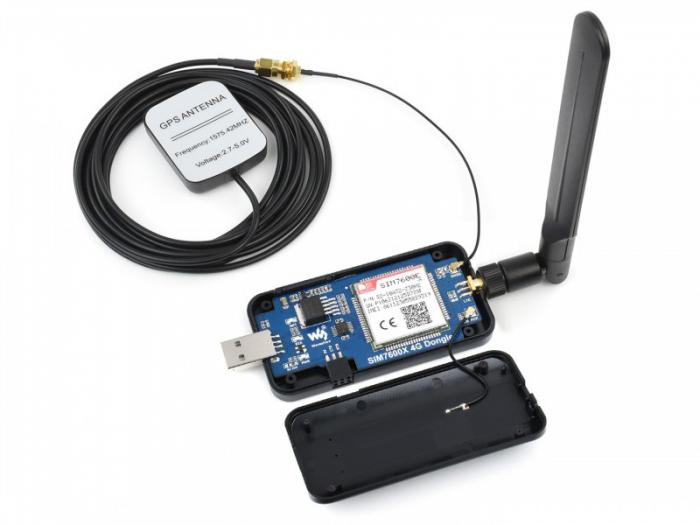 4G / GNSS USB dongle SIM7600E-H @ electrokit (7 av 8)