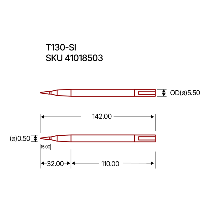 Ldspets T130-SI @ electrokit (2 av 2)