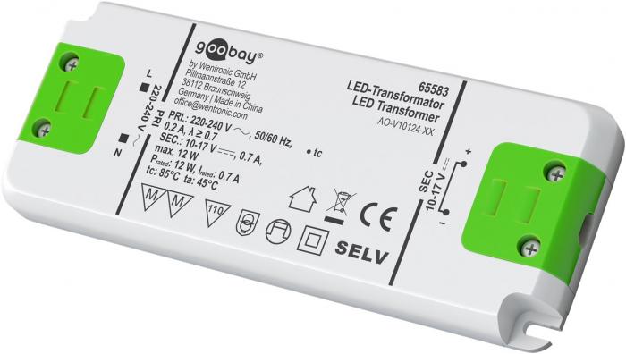 LED power supply 700mA 12W - constant current @ electrokit (1 of 5)