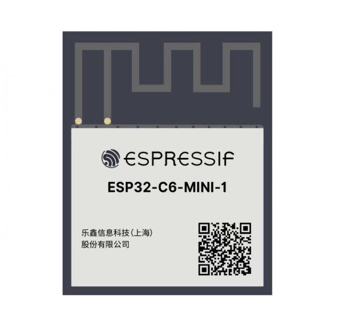 ESP32-C6-MINI-1 MCU-modul 8MB @ electrokit (1 av 1)