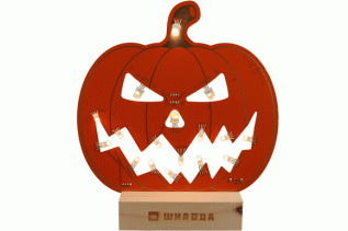 Halloween-pumpa XL - byggsats @ electrokit